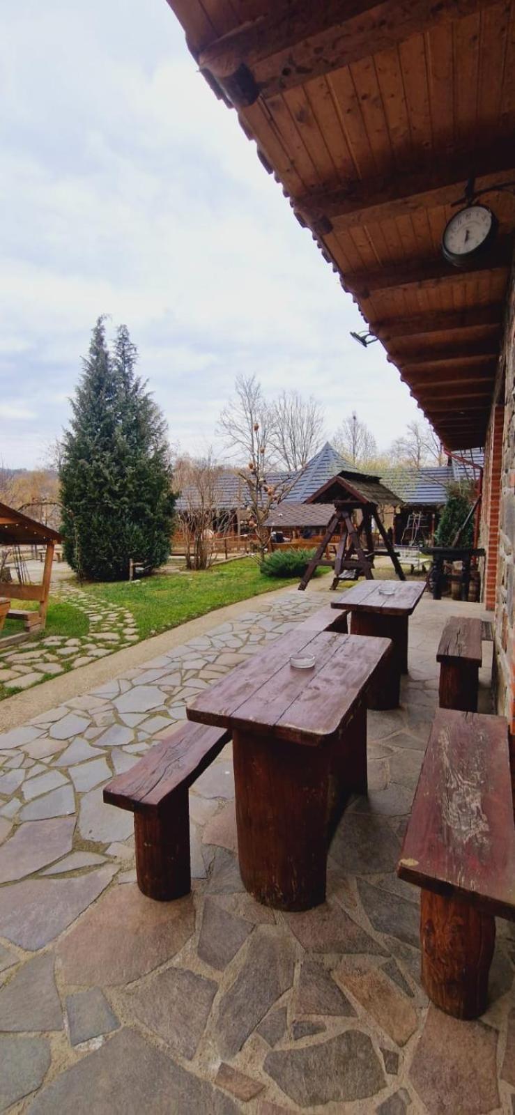 Pensiune Pastravarie La Pintea Haiducu Deseşti Esterno foto