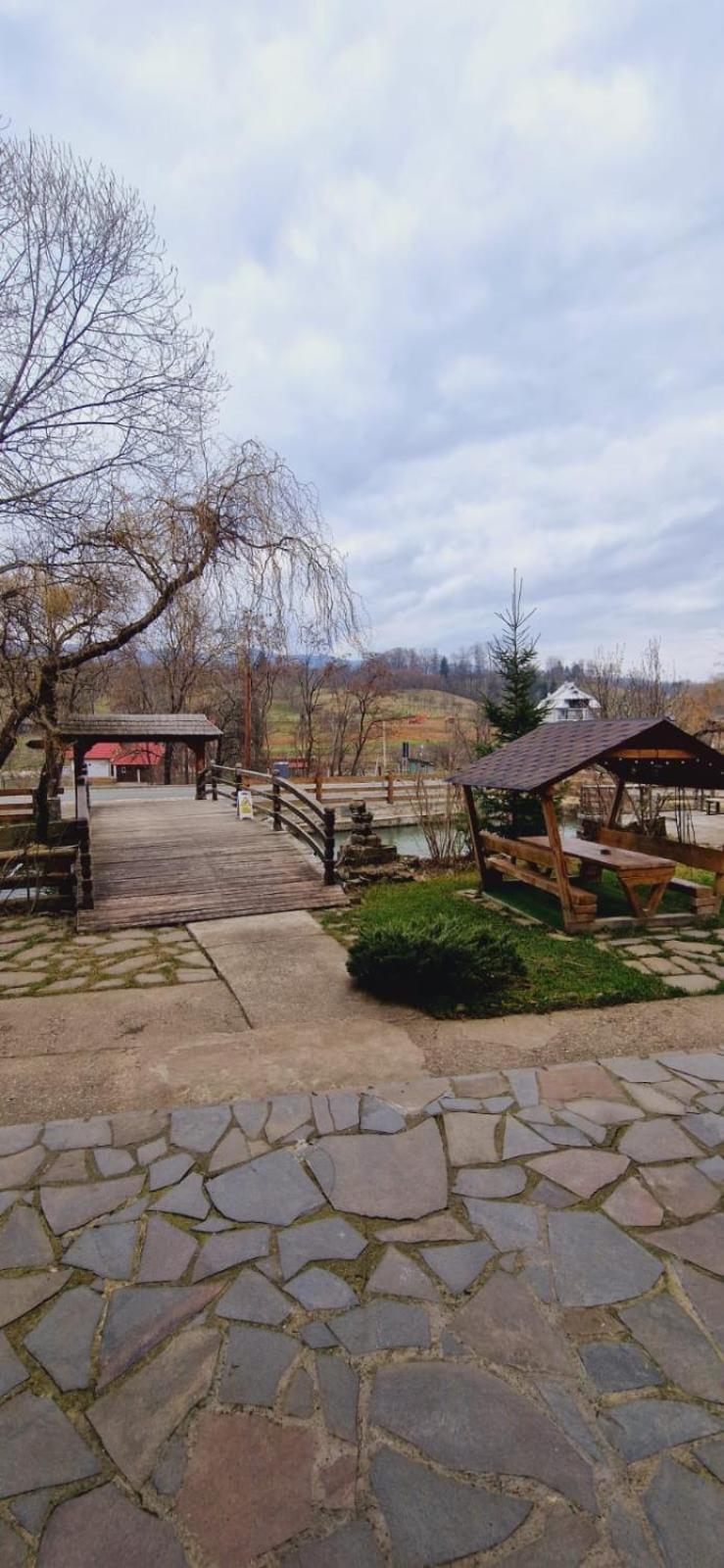 Pensiune Pastravarie La Pintea Haiducu Deseşti Esterno foto
